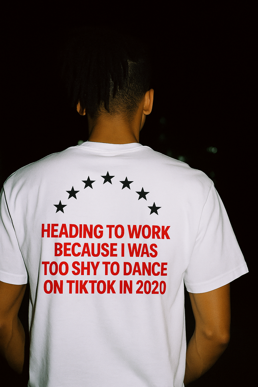 Too Shy To Dance - B/W Unisex Tshirt