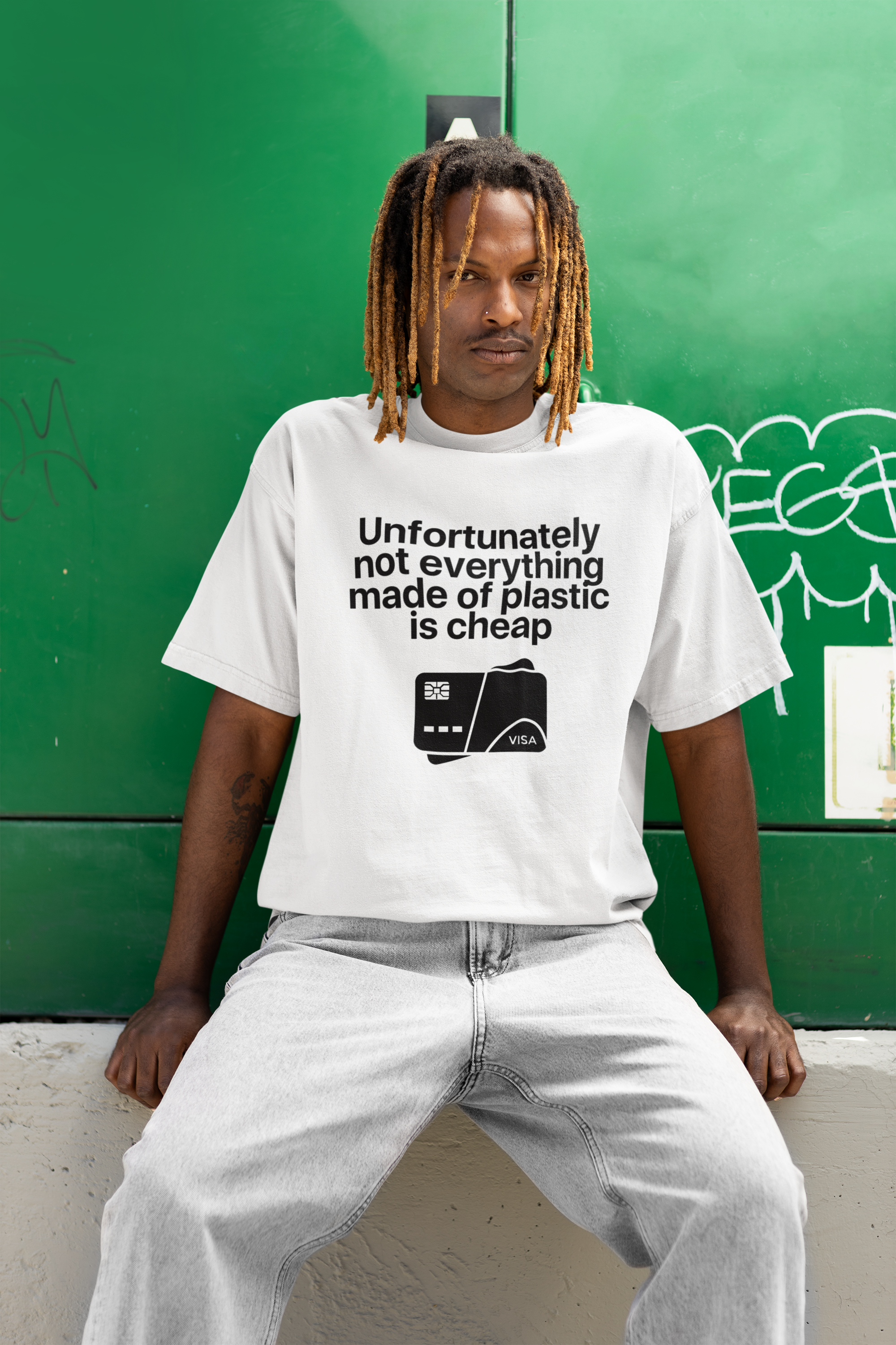 GIU - Made Of Plastic - B/W Tshirt