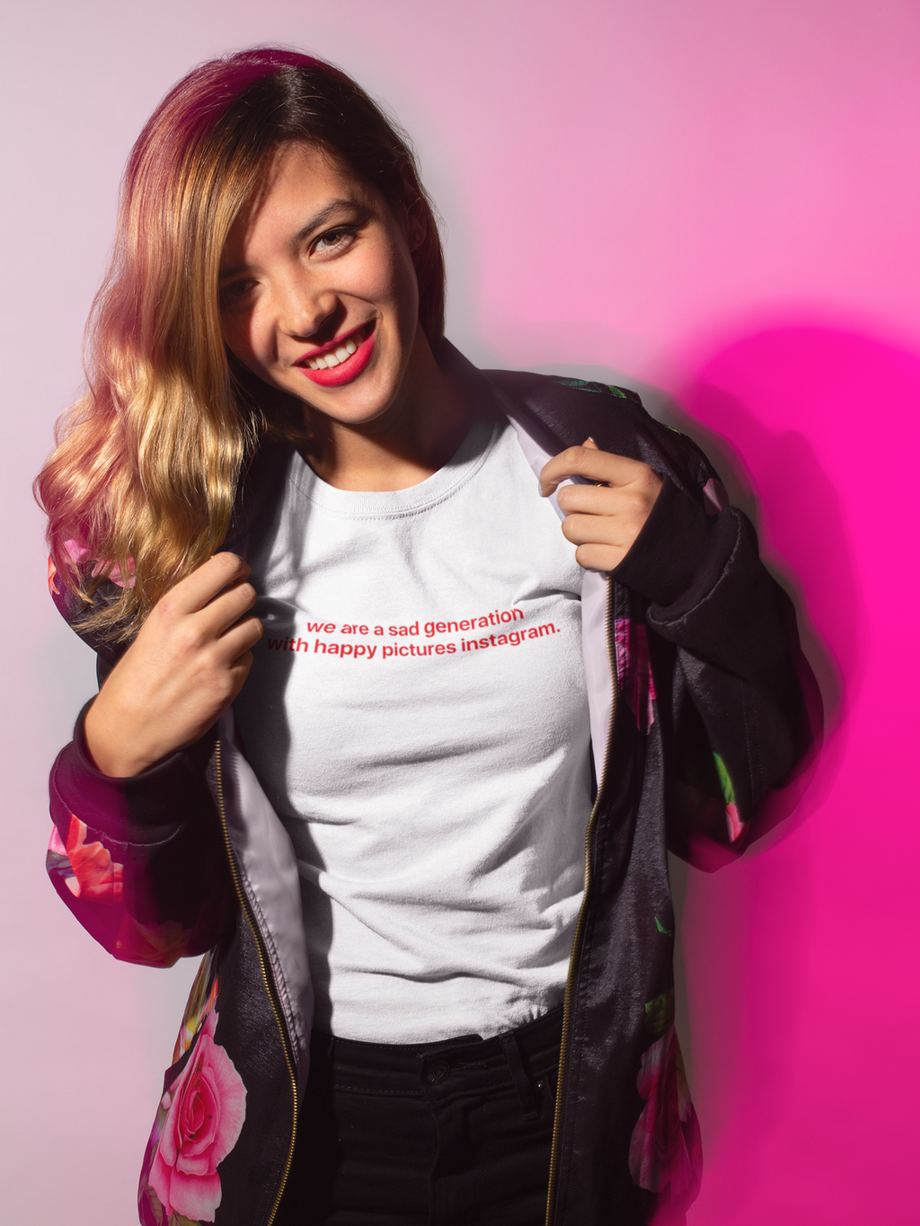 GIU - Sad Generation - B/W Tshirt