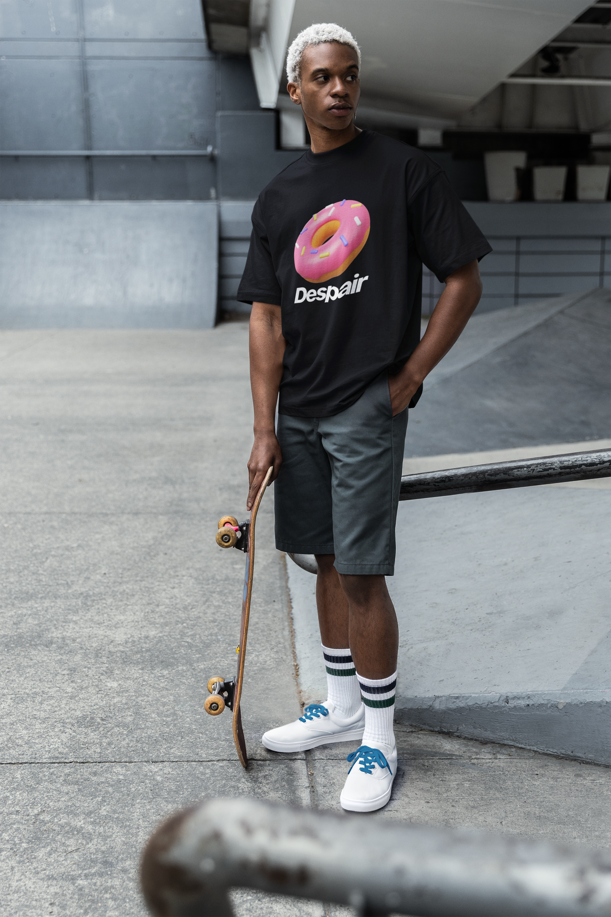 GIU - Despair - B/W Tshirt