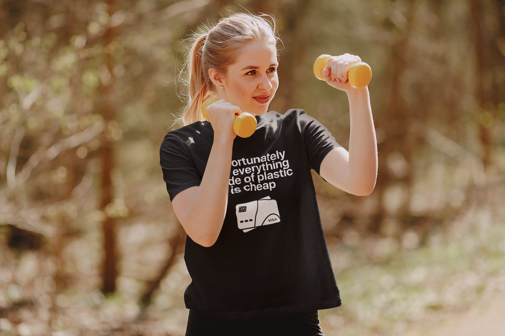 GIU - Made Of Plastic - B/W Tshirt