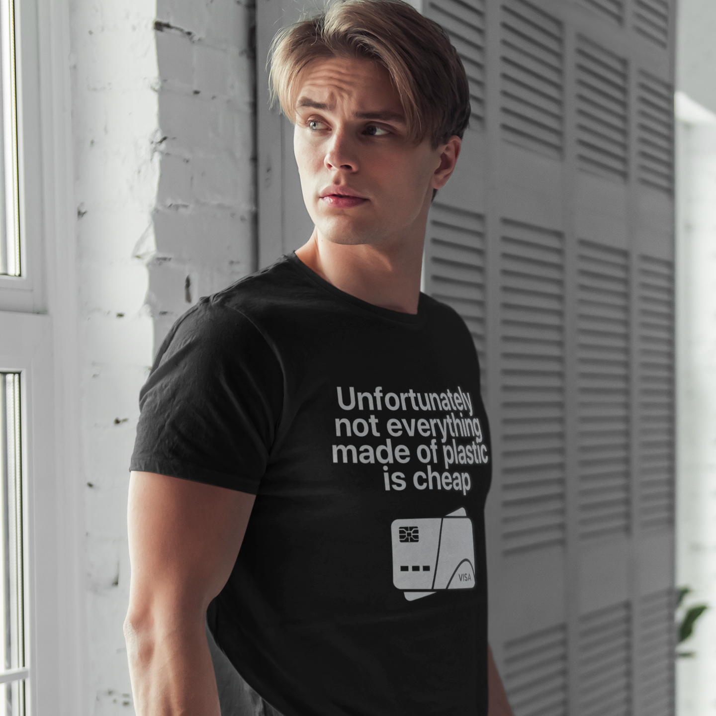 GIU - Made Of Plastic - B/W Tshirt