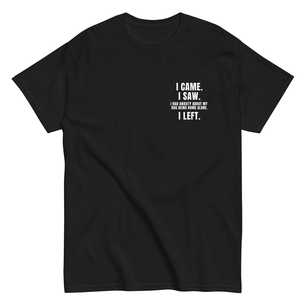 GIU - I Had Anxiety - Black Tshirt